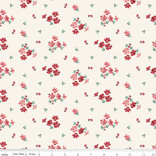 Love You Always - Flower Toss - Cream - Choice FabricsC16871-CREAM