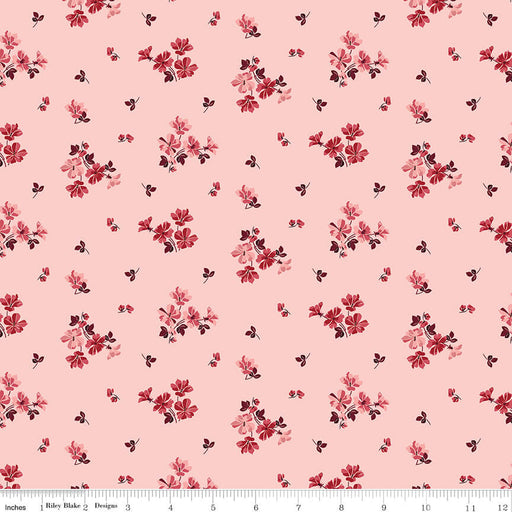 Love You Always - Flower Toss - Pink - Choice FabricsC16871-PINK