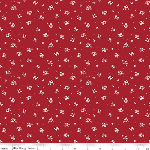 Love You Always - Ditsy - Red - Choice FabricsC16875-RED