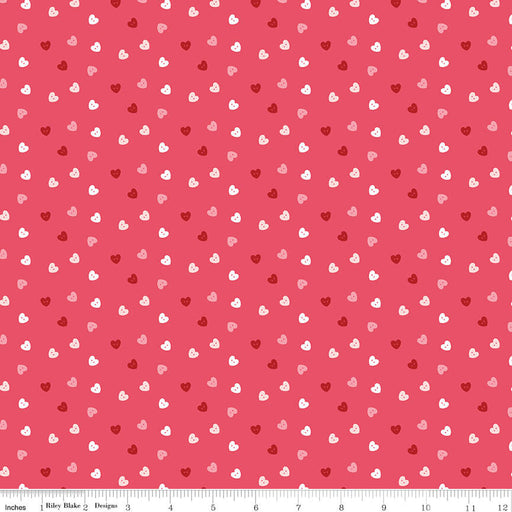 Sew in Love - Hearts - Pink (3 - Yard Pack) - Choice FabricsC16905-PINK