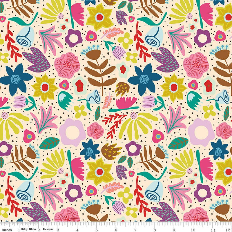 The Genesis of a Journey - Along the Way - Cream - Choice FabricsC16931-CREAM