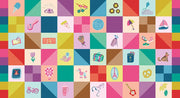 The Genesis of a Journey - Memories Made Cheater Print - Choice FabricsC16935-MULTI