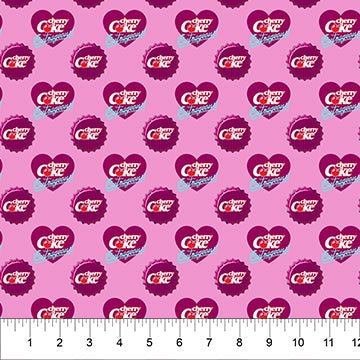 Cherry Coke Cap 44"/45" Fabric Per Yard - Choice FabricsCC1028-27