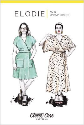 Elodie Wrap Dress - Choice FabricsCCP23
