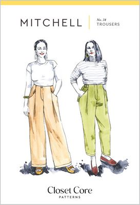 Mitchell Trousers Pattern - Choice FabricsCCP34