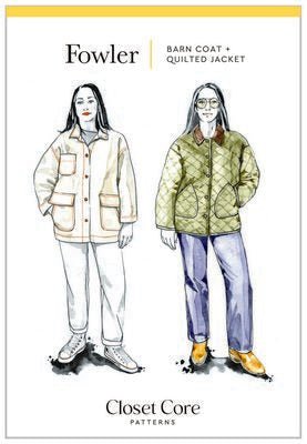 FOWLER Barn Coat + Quilted Jacket Pattern - Choice FabricsCCP43