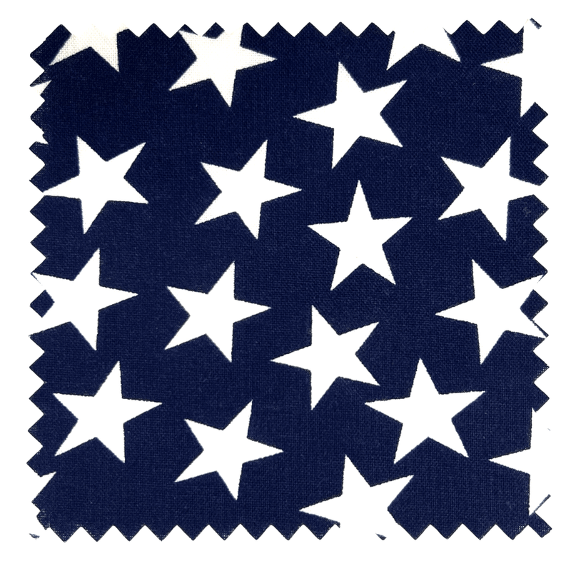 Patriotic Stars 108" Supreme Backings - Large White Stars on Navy - Choice FabricsCD-17004-100