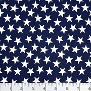 Patriotic Stars 108" Supreme Backings - Large White Stars on Navy - Choice FabricsCD-17004-100