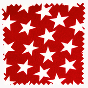 Patriotic Stars 108" Supreme Backings - Large White Stars on Red - Choice FabricsCD-17004-200