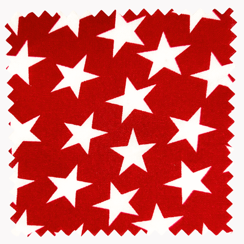 Patriotic Stars 108" Supreme Backings - Large White Stars on Red - Choice FabricsCD-17004-200