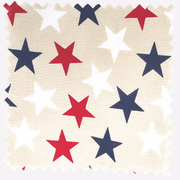 Patriotic Stars 108" Supreme Backings - Large Stars on Cream - Choice FabricsCD-17004-300