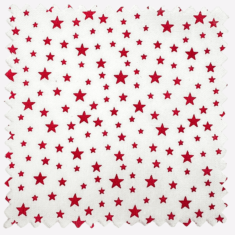 Patriotic Stars 108" Supreme Backings - Red Stars on White - Choice FabricsCD-18463-300