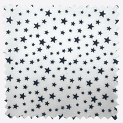 Patriotic Stars 108" Supreme Backings - Navy Stars on White - Choice FabricsCD-18463-400