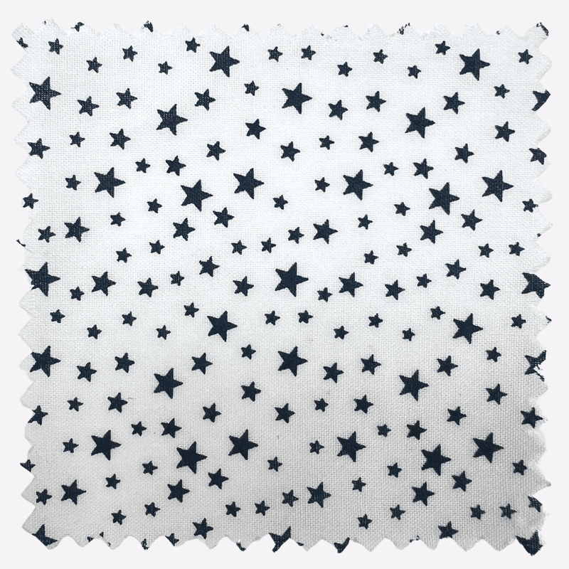 Patriotic Stars 108" Supreme Backings - Navy Stars on White - Choice FabricsCD-18463-400