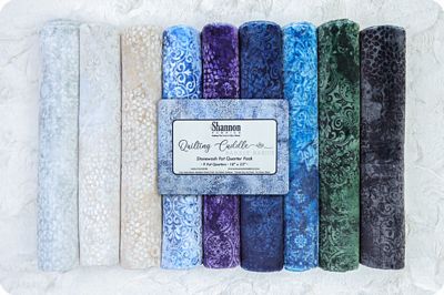 Quilting Cuddle Fat Quarter Bundle - Stonewash - Choice FabricsCKFQSW