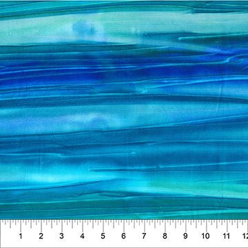 Calcite Aqua Blue Crosswise Stripe 83660-62 Cotton 44"/45" Fabric Per Yard - Choice Fabrics83660-62