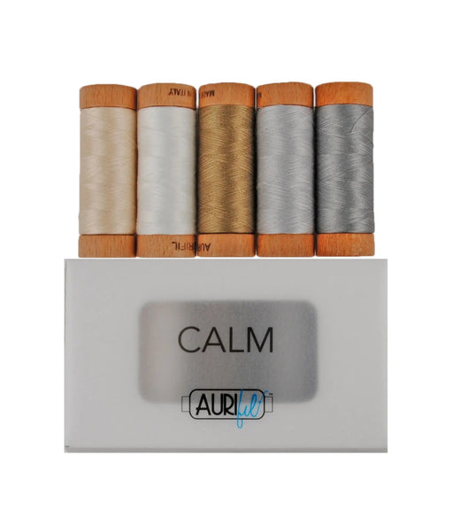 Calm Thread Collection 80wt 5 Small Spools - Choice FabricsCDS-AC80CC5