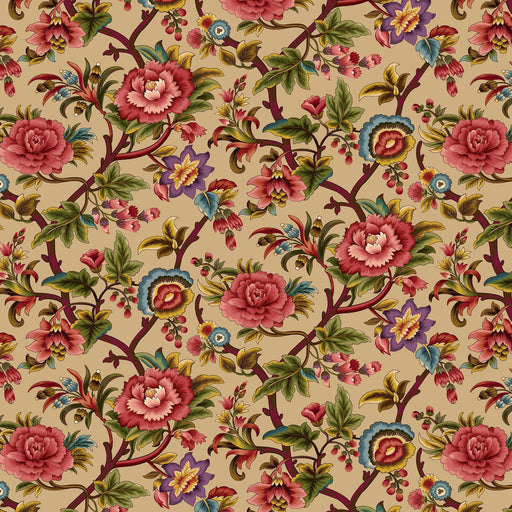 Caramel Heligan Vine Lost Gardens of Heligan Cotton 43"/44" Fabric Per Yard - Choice FabricsHEG-3590-36