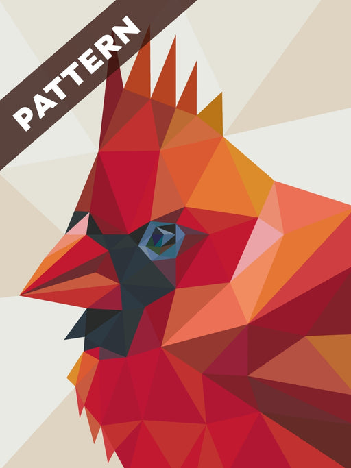 Cardinal Mini Pattern (CONFETTI) - Choice FabricsPT068C