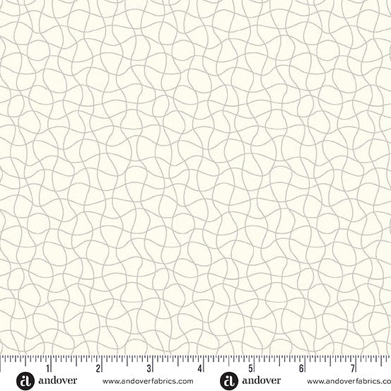 Chrome Drift Net Coastal Walk 108" Cotton Wideback Fabric per yard - Choice FabricsAW-10032-C