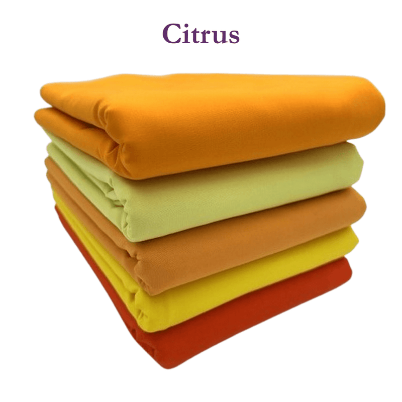 Supreme Solids - One Yard Bundle - 5 pack (Citrus) - Choice FabricsFF-61291-014