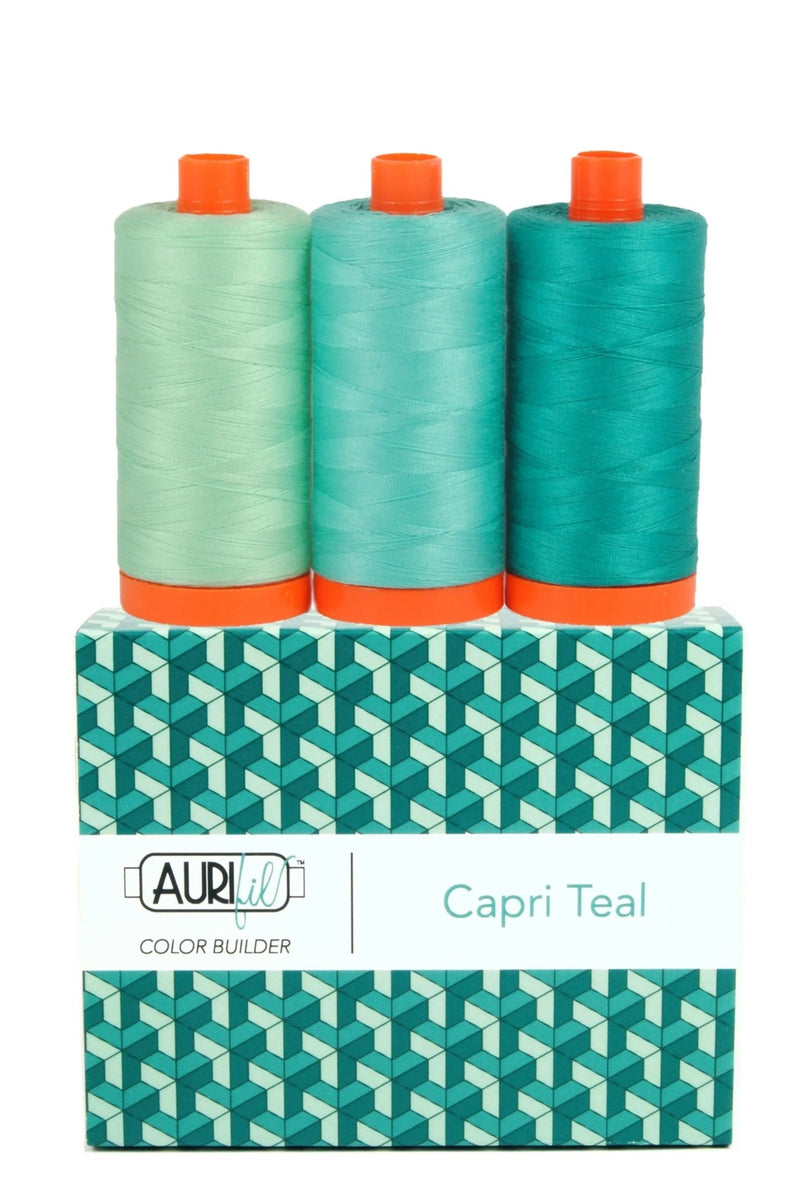 Color Builder 50wt 3pc Set Capri Teal - Choice FabricsCDS-AC50CP3-008