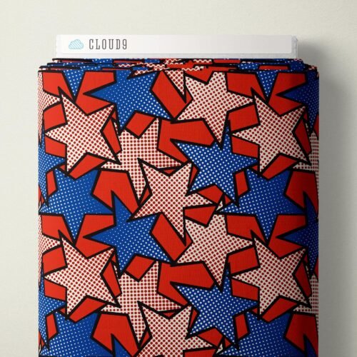 Comicbook Stars Pop Stars QC Cotton 44/45 Fabric Per Yard - Choice Fabrics228800