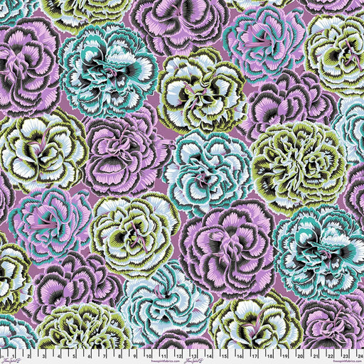Contrast Picotee Carnations Cotton 44"/46" Fabric Per Yard - Choice FabricsPWPJ133.CONTRAST