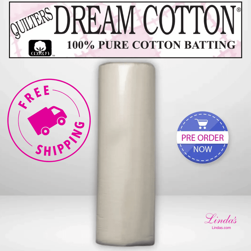 Quilters Dream Select Cotton Batting Queen Roll - 93" x 30 yards - AVAILABLE FOR PRE-ORDER - ROUGHLY 8 WEEKS - Choice FabricsQDDS-N4QR