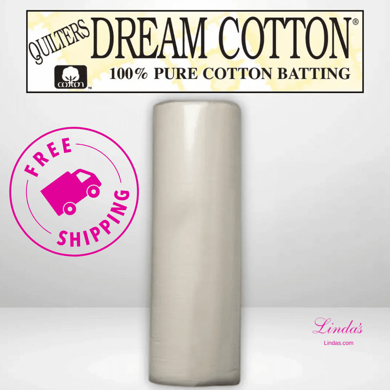 Quilters Dream Supreme Natural Cotton Batting Throw Roll - 60" x 30 yards - AVAILABLE FOR PRE-ORDER - ROUGHLY 8 WEEKS - Choice FabricsQDDS-N8SR