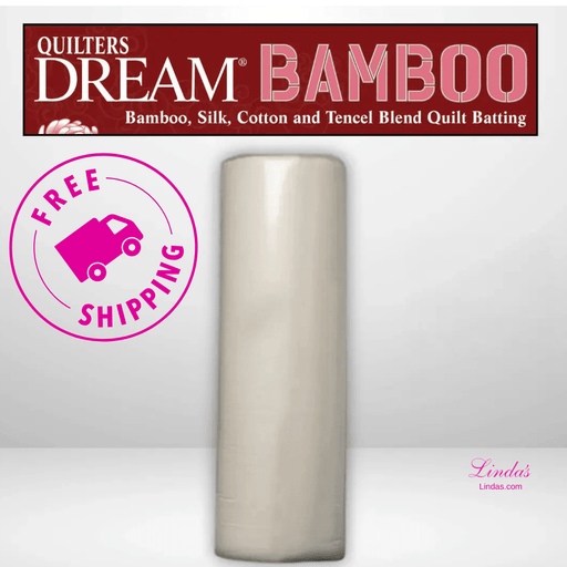 Quilters Dream Select Bamboo Batting King Roll - 120" x 25 yards - AVAILABLE FOR PRE-ORDER - ROUGHLY 8 WEEKS - Choice FabricsQDDS-OKR