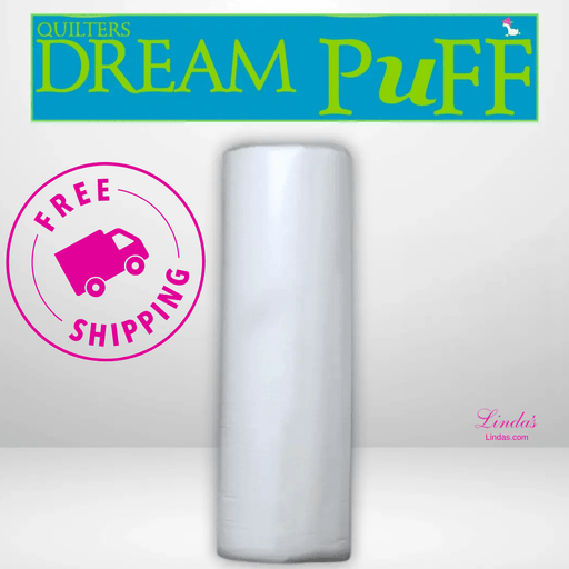 Quilters Dream Puff Batting King Roll - 120" x 20 yards - AVAILABLE FOR PRE-ORDER - ROUGHLY 8 WEEKS - Choice FabricsQDDS-PUFKR