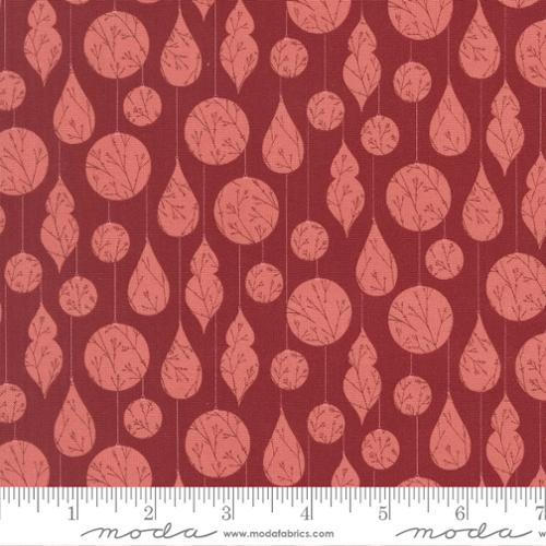 Cranberry Gingerbread Lane 44"/45" Cotton Fabric Per Yard - Choice Fabrics26151-18