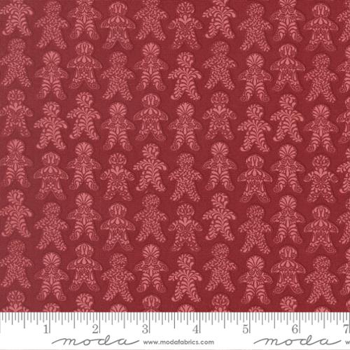 Cranberry Gingerbread Lane 44"/45" Cotton Fabric Per Yard - Choice Fabrics26152-18