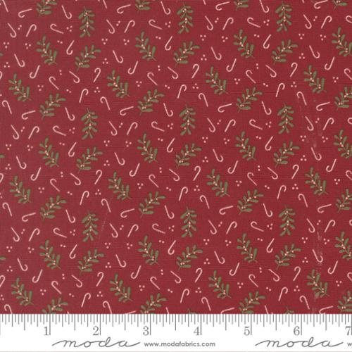Cranberry Gingerbread Lane 44"/45" Cotton Fabric Per Yard - Choice Fabrics26157-18