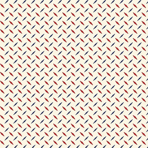 Cream Diamond Geo Path to Freedom Cotton 44"/45" Fabric Per Yard - Choice FabricsCQ-CD3919-CREAM