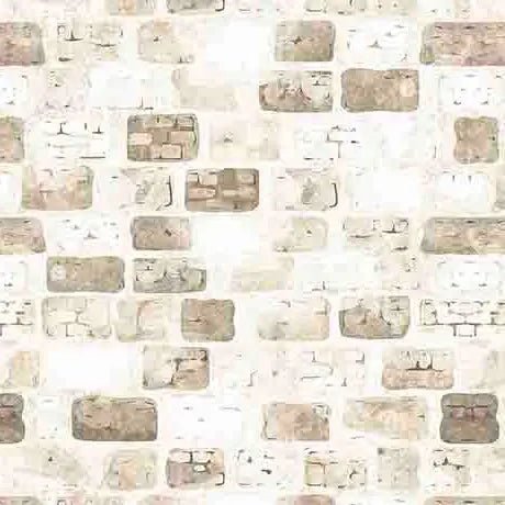 Cream Taupe Castle Wall Wideback Cotton Fabric per yard - Choice Fabrics1999-30961-A