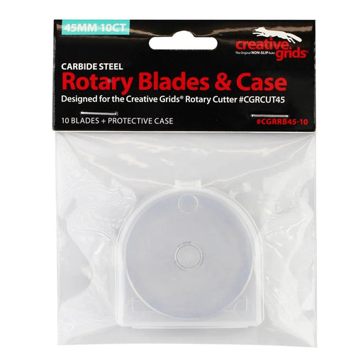 Creative Grids 45mm Replacement Rotary Blade 10pk - Choice FabricsCDS-CGRRB45-10