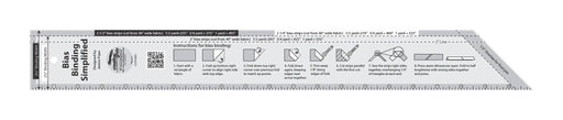Creative Grids Bias Binding Simplified Quilt Ruler - Choice FabricsCDS-CGRABB1