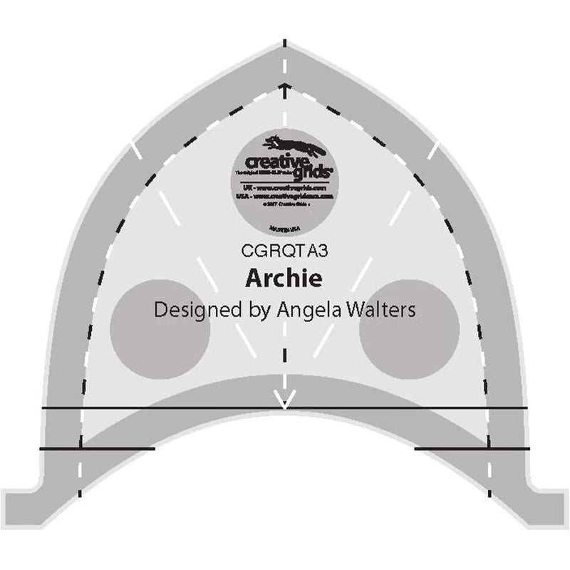 Creative Grids Machine Quilting Tool - Archie - Choice FabricsCDS-CGRQTA3