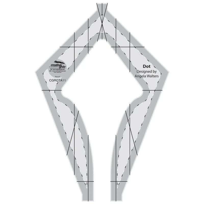 Creative Grids Machine Quilting Tool Dot - Choice FabricsCDS-CGRQTA11
