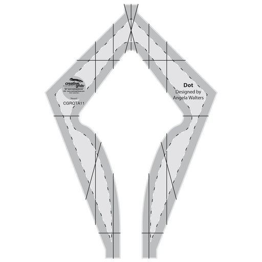 Creative Grids Machine Quilting Tool Dot - Choice FabricsCDS-CGRQTA11
