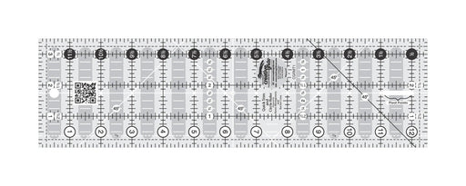 Creative Grids Quick Trim Ruler 3 - 1/2in X 12 - 1/2in Rectangle - Choice FabricsCDS-CGRMT1