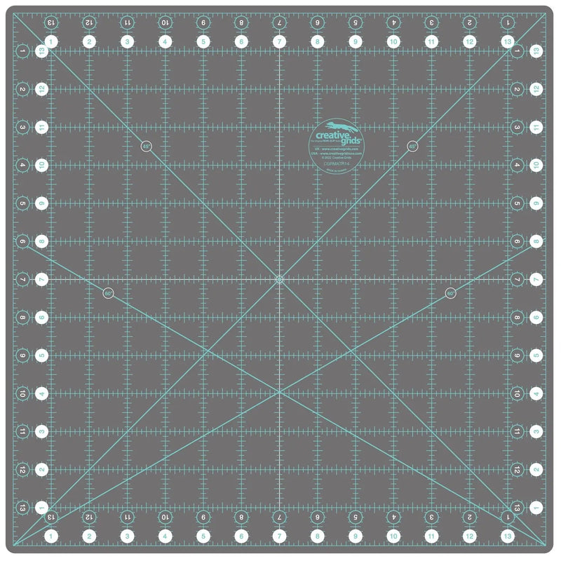 Creative Grids Self - Healing Rotating Rotary Cutting Mat 14in x 14in - Choice FabricsCDS-CGRMATR14