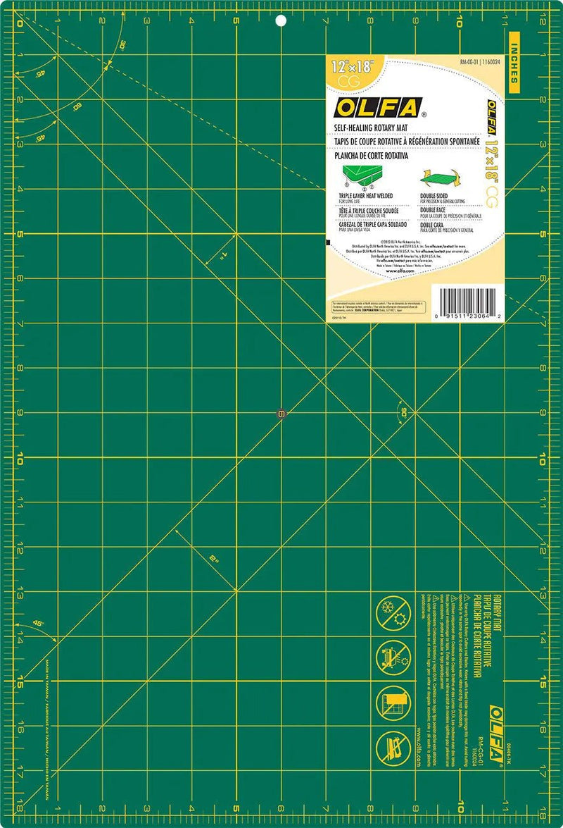 Cutting Mat with Grid 12in x 18in - Choice FabricsCDS-RM-CG