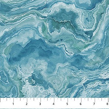 Smooth Sailing Wave Texture Medium Blue 44"/45" Cotton Fabric Per Yard - Choice FabricsDP28912-44