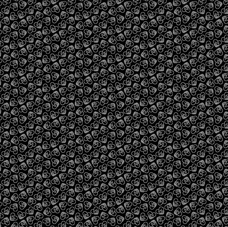 Michael Miller Fabrics - Michael Miller Prints Direct New - Choice FabricsDS-100473-001 - CX9999-BLAC-D