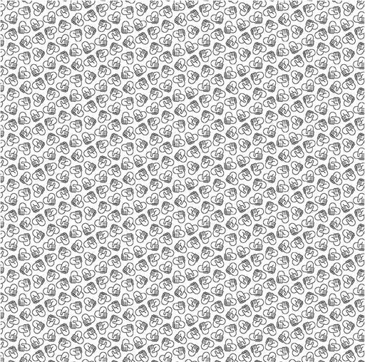 Michael Miller Fabrics - Michael Miller Prints Direct New - Choice FabricsDS-100478-001 - CX9999-WHIT-D