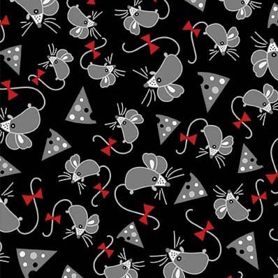 Michael Miller Fabrics - Michael Miller Prints Direct - Choice FabricsDS-100506-001 - CX11400-BLAC-D