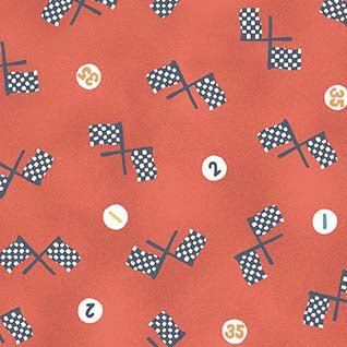 Michael Miller Fabrics - Michael Miller Prints Direct - Choice FabricsDS-100677-001 - CX10780-RUST-D